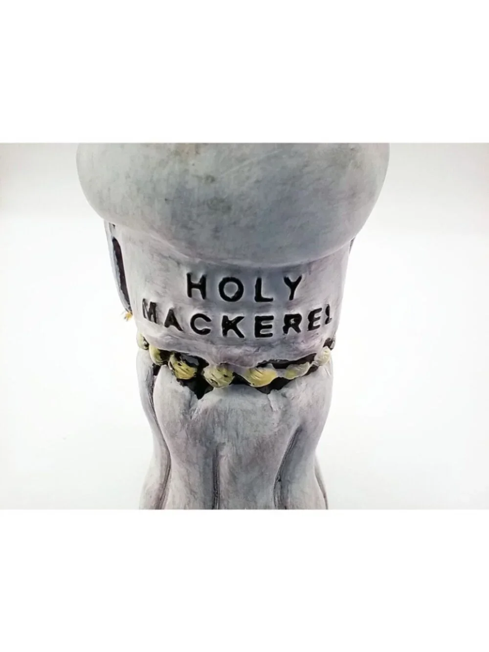 Holy Mackerel Fish Ornament Monk Friar 3.5